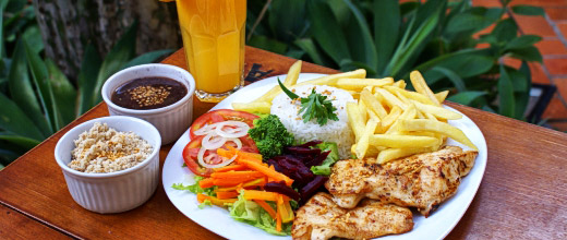 Almoço na Dona Emília Padaria